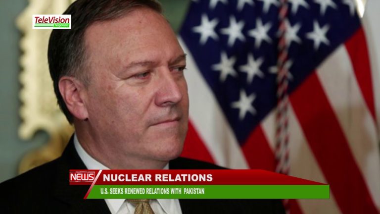 US SEEKS RENEWED RELATIONS WITH PAKISTAN