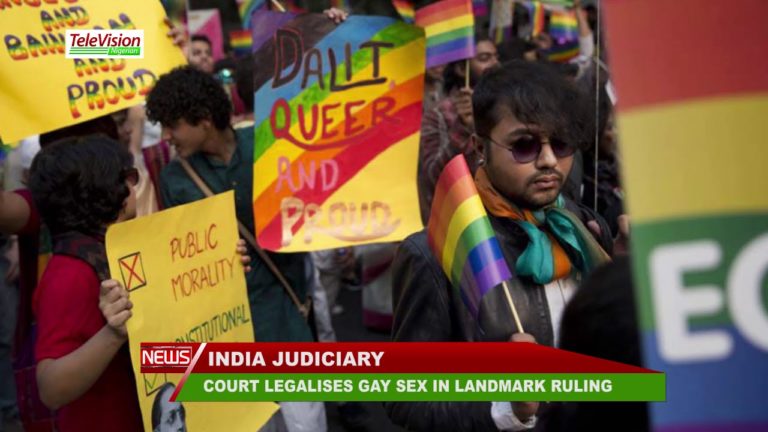INDIAN COURT LEGALISES GAY SEX IN LANDMARK RULING