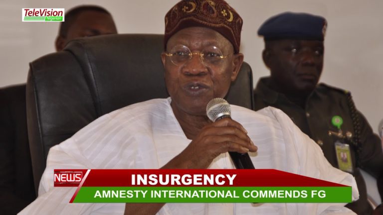 AMNESTY INTERNATIONAL COMMENDS FG