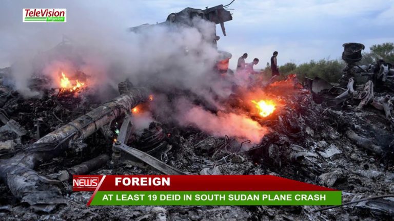 19 DEAD IN SOUTH SUDAN PLANE CRASH