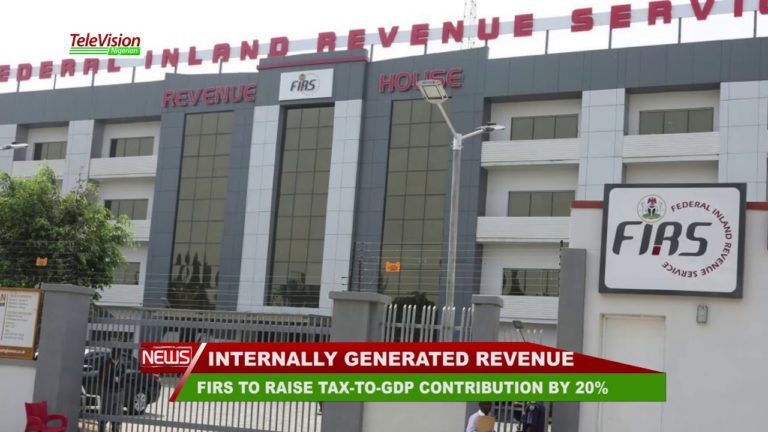 FIRS TO RAISE TAX TO GDP CONTRIBUTION BY 20%
