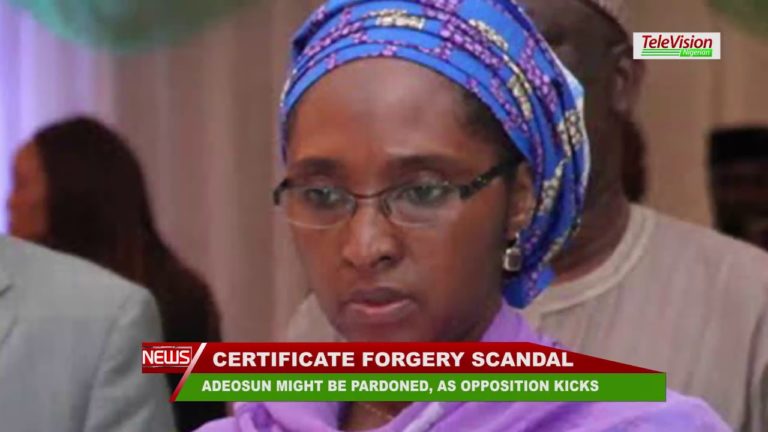 ADEOSUN MIGHT BE PARDONED, AS OPPOSITION KICKS