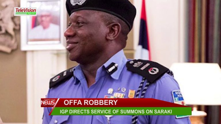 IGP DIRECTS SERVICE OF SUMMONS ON SARAKI
