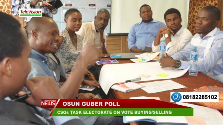 CSOs TASK ELECTORATE ON VOTE BUYING, SELLING AHEAD OF ELECTIONS