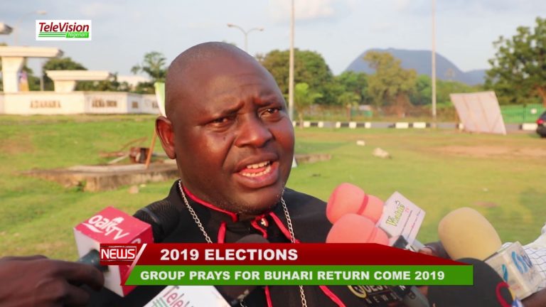 GROUP PRAYS FOR BUHARI RETURN COME 2019