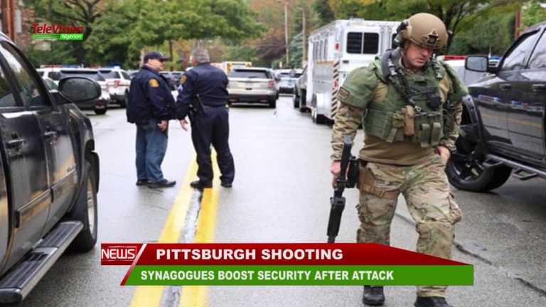 SYNAGOGUES BOOST SECURITY AFTER ATTACK IN US