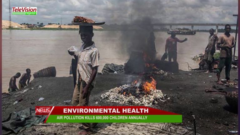 AIR POLLUTION KILLS 600,000 CHILDREN ANNUALLY