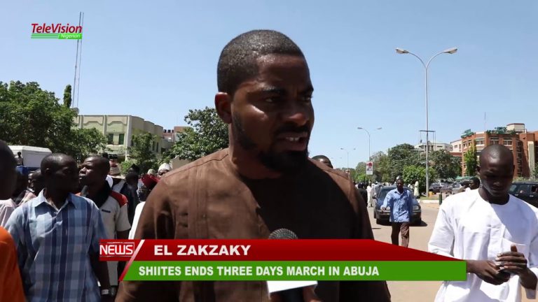 SHIITES ENDS THREE DAYS MARCH IN ABUJA AMIDST CONFRONTATION WITH SECURITY FORCES