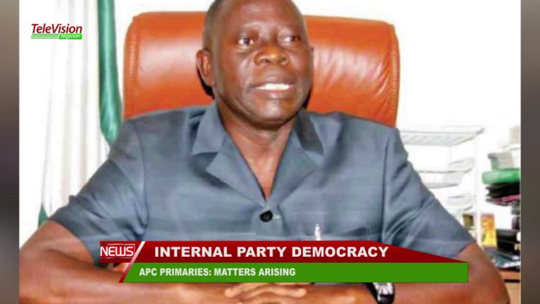 APC PRIMARIES AND INTERNAL PARTY DEMOCRACY