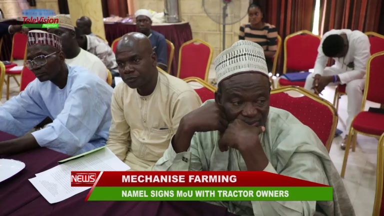 NAMEL SIGNS MoU WITH TRACTOR OWNERS