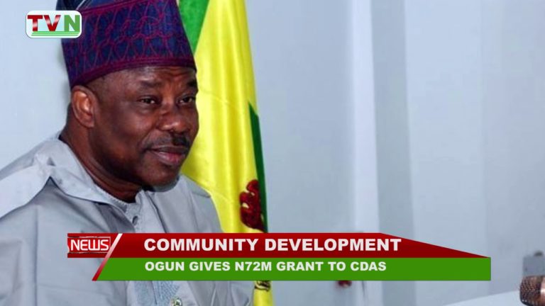 OGUN GIVES N72M GRANT TO CDAS
