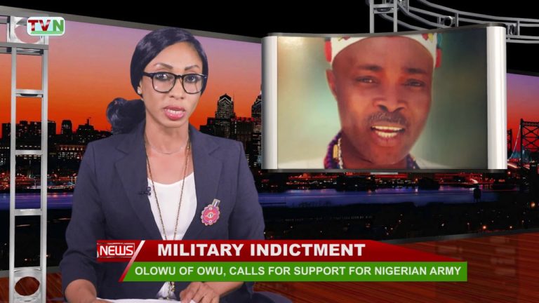 OLOWU OF OWU, CALLS FOR SUPPORT FOR NIGERIAN ARMY