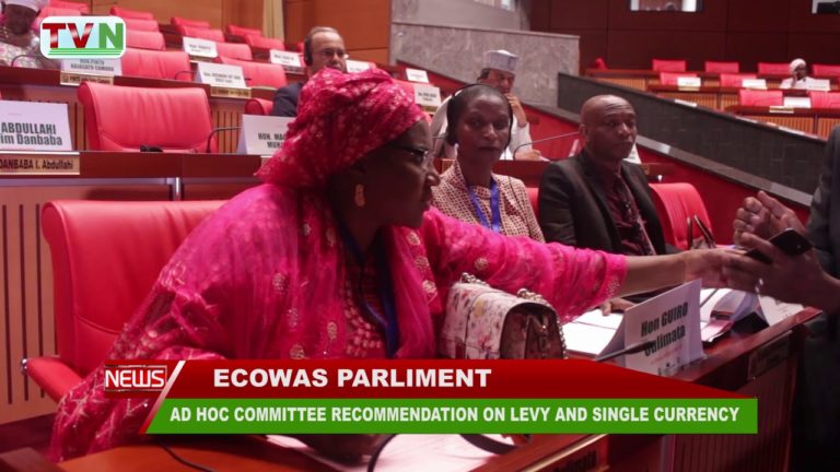 ECOWAS AD HOC COMMITTEE RECOMMENDATION ON LEVY AND SINGLE CURRENCY