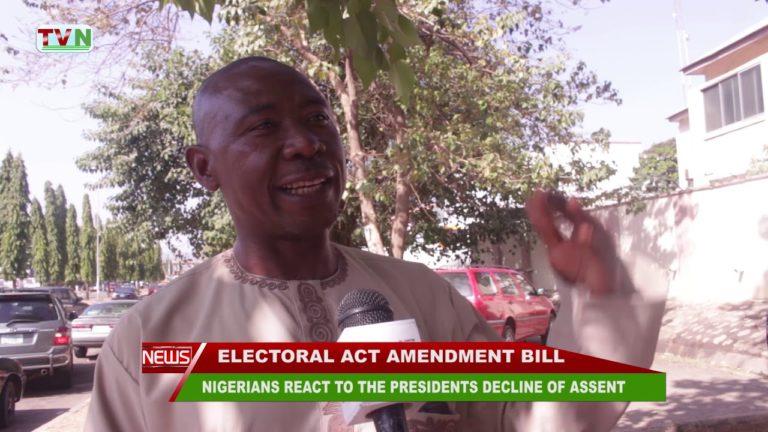 SHOULD BUHARI SIGN THE ELECTORAL ACT AMENDMENT BILL?