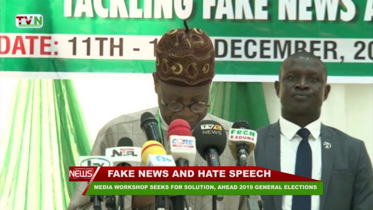 MEDIA WORKSHOP SEEKS FOR SOLUTION TO FAKE NEWS, AHEAD 2019 GENERAL ELECTIONS