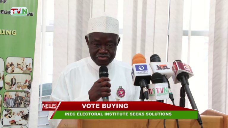 INEC ELECTORAL INSTITUTE SEEKS SOLUTIONS TO VOTE BUYING