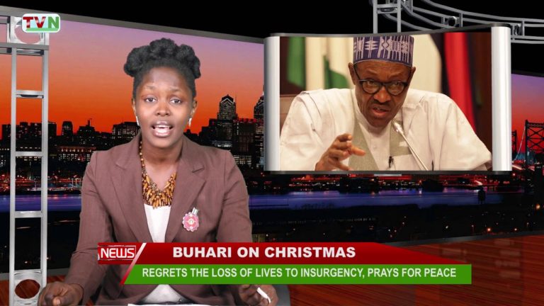 BUHARI AT CHRISTMAS: REGRETS THE LOSS OF LIVES TO INSURGENCY, PRAYS FOR PEACE