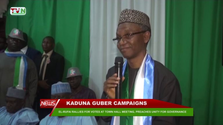 EL-RUFAI RALLIES FOR VOTES AT TOWN HALL MEETING, PREACHES UNITY FOR GOVERNANCE