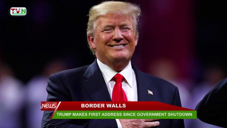 TRUMP MAKES FIRST ADDRESS SINCE GOVERNMENT SHUTDOWN
