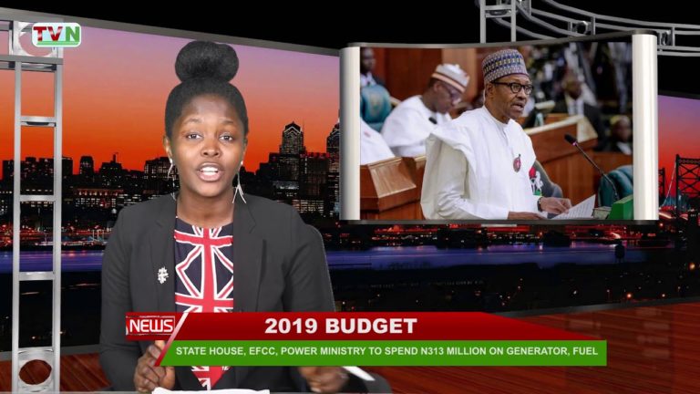 2019 BUDGET: STATE HOUSE, EFCC, POWER MINISTRY TO SPEND N313 MILLION ON GENERATOR, FUEL