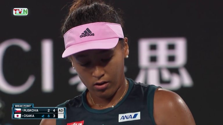 AUSTRALIAN OPEN: NAOMI OSAKA VS KAROLINA PLISKOVA