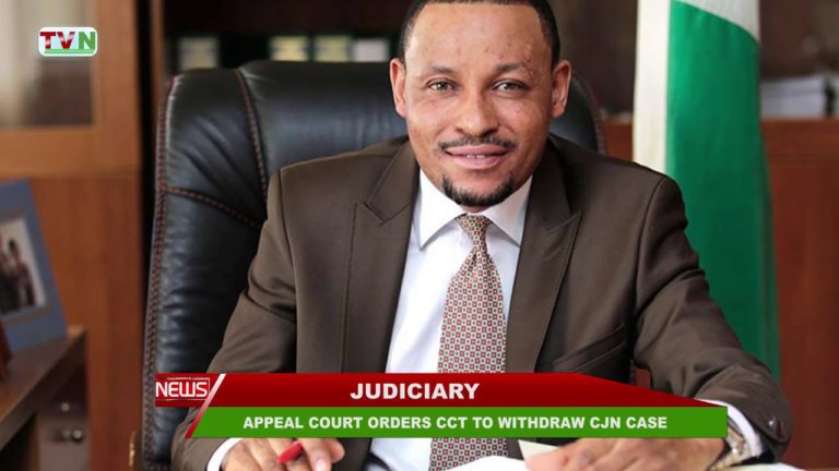 APPEAL COURT ORDERS CCT TO WITHDRAW CJN CASE