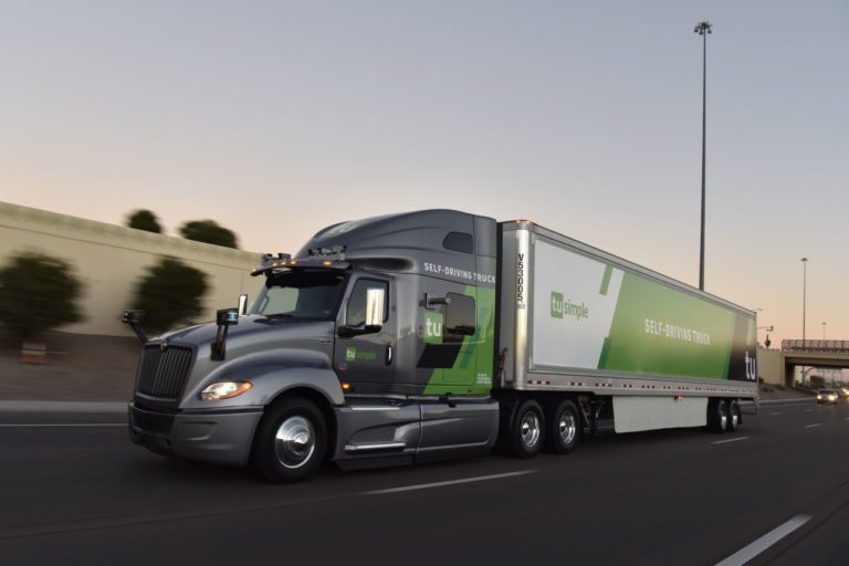 Self-driving trucks begin mail delivery test for U.S. Postal Service