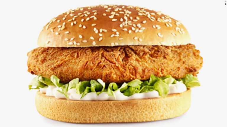 KFC is launching a vegan chicken burger