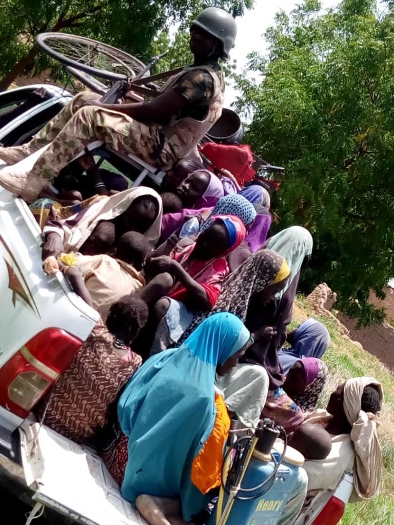Clearance Operations: Troops raid terrorists’ camps, rescue over 100 farm slaves in Borno