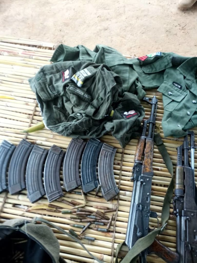Banditry: Troops recover cache of weapons,  capture 25 bandits in Katsina