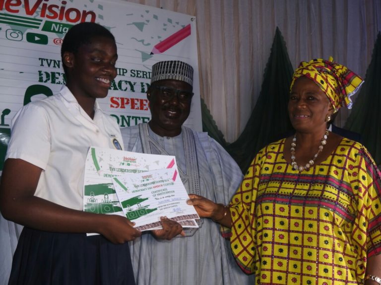 Catch them young: TeleVision Nigerian hosts Democracy Day speech contest for schools