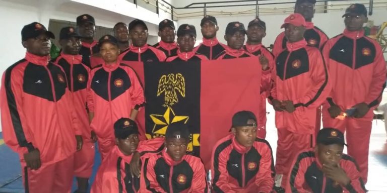 Nigerian Army athletes to represent Nigeria at the 2019 All Africa Games.