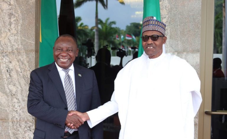 Buhari departs for South Africa