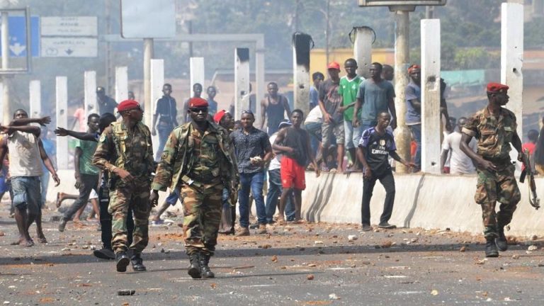 Thousands protest in Guinea over Condé’s presidential bid