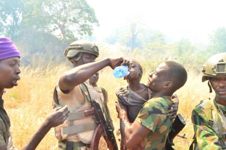 Clearance operations: Army Troops subdue Boko Haram Insurgents, rescue octogenarian, scores in the Northeast