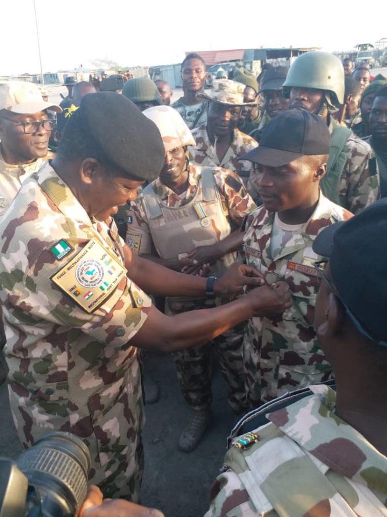 Buratai promotes soldier for exceptional gallantry