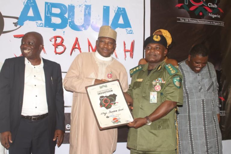 Nigeria’s Conservator General Musa Goni inducted into Tourism 100 Club