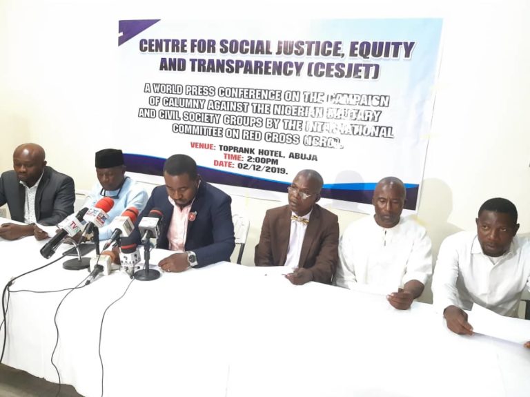 Boko Haram: Centre accuses Red Cross of peddling falsehood to discredit Nigerian authorities, local CSOs