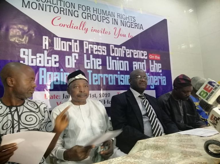 Boko Haram: Call for sack of service chiefs, handiwork of north-east politicians to discredit Buhari govt – CHRMG