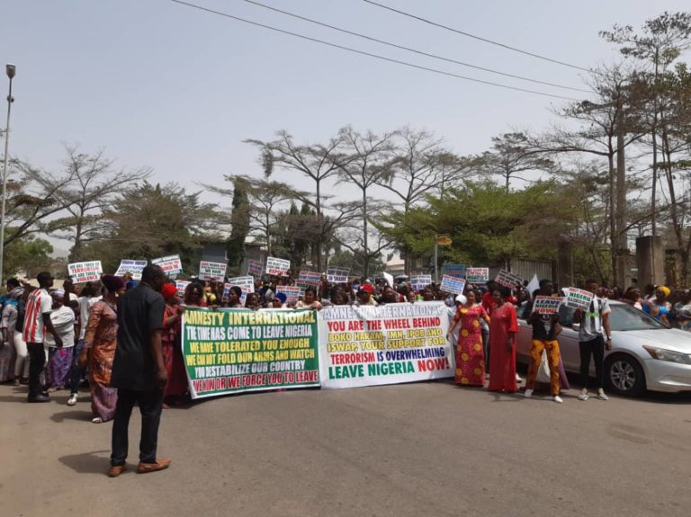Iran Must Go: Protest enters day 2 as Nigerians insist IMN, AI, others undermining Nigeria’s sovereignty must leave