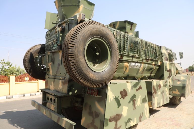 Enter made-in-Maiduguri MRAP war vehicles