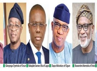 South west Governors to sign Amotekun bill on Friday