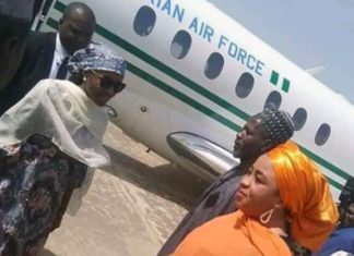 Buhari’s daughter dragged to court for using presidential aircraft