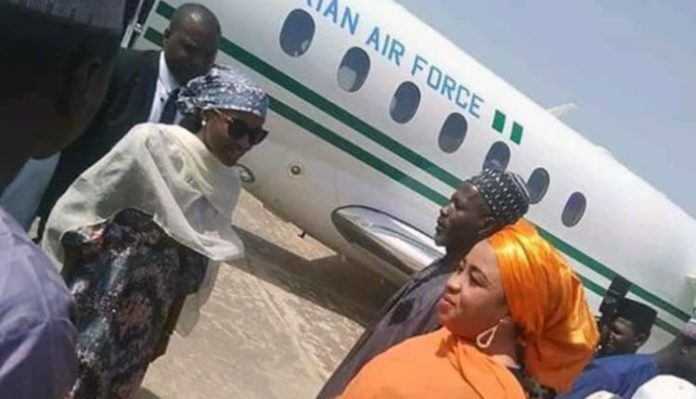 Buhari’s daughter dragged to court for using presidential aircraft