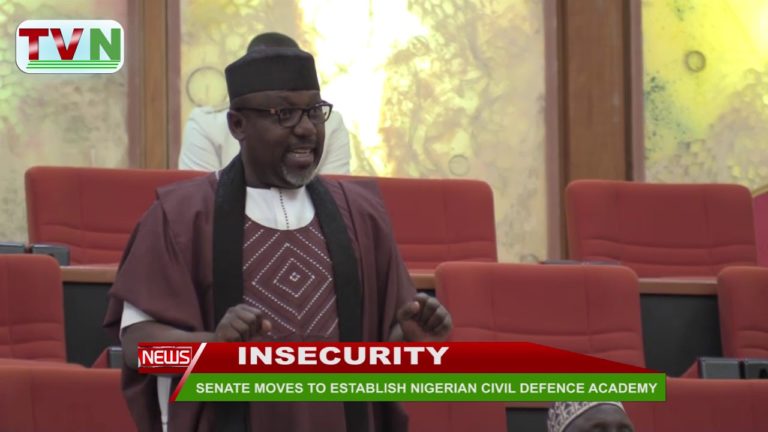 SENATES MOVES TO ESTABLISH CIVIL DEFENCE ACADEMY
