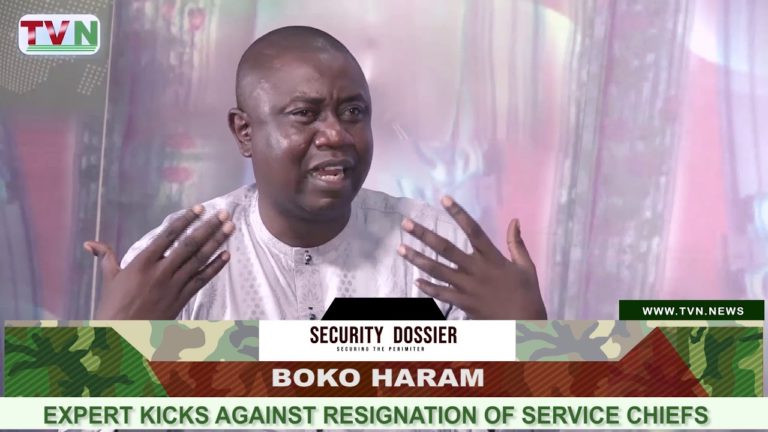 EXPERT KICKS AGAINST RESIGNATION OF SERVICE CHIEFS