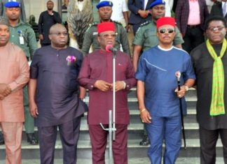 Regional Security: South-East governors meet with IGP in Enugu