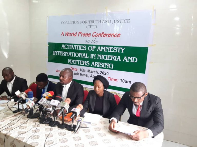 Amnesty International, lawyers  should be ashamed for failing to prove allegations against military before presidential panel – Truth and Justice