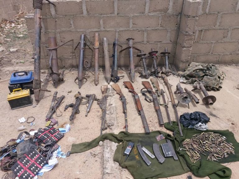 Three Armed Militia Killed as Troops of Operation Whirl Stroke Destroy Camps, Recover Cache of Arms in Benue