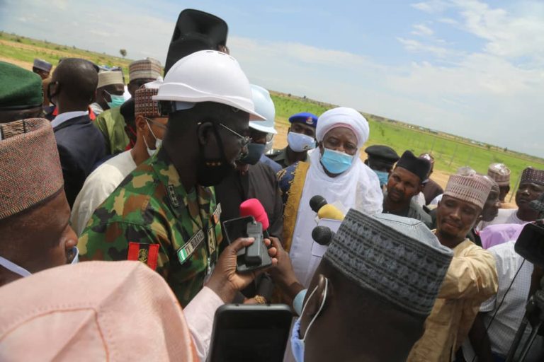 National Security: Buratai applauds Gov. Matawale for establishing Ruga settlement